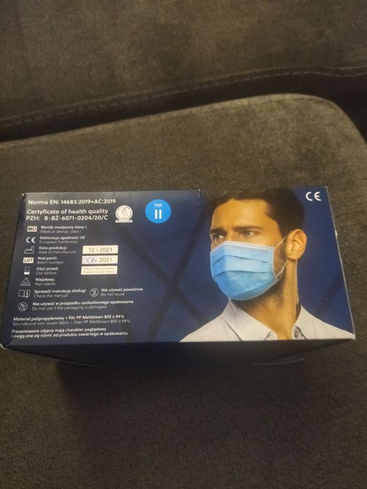Maska medyczna - opakowanie- 50szt