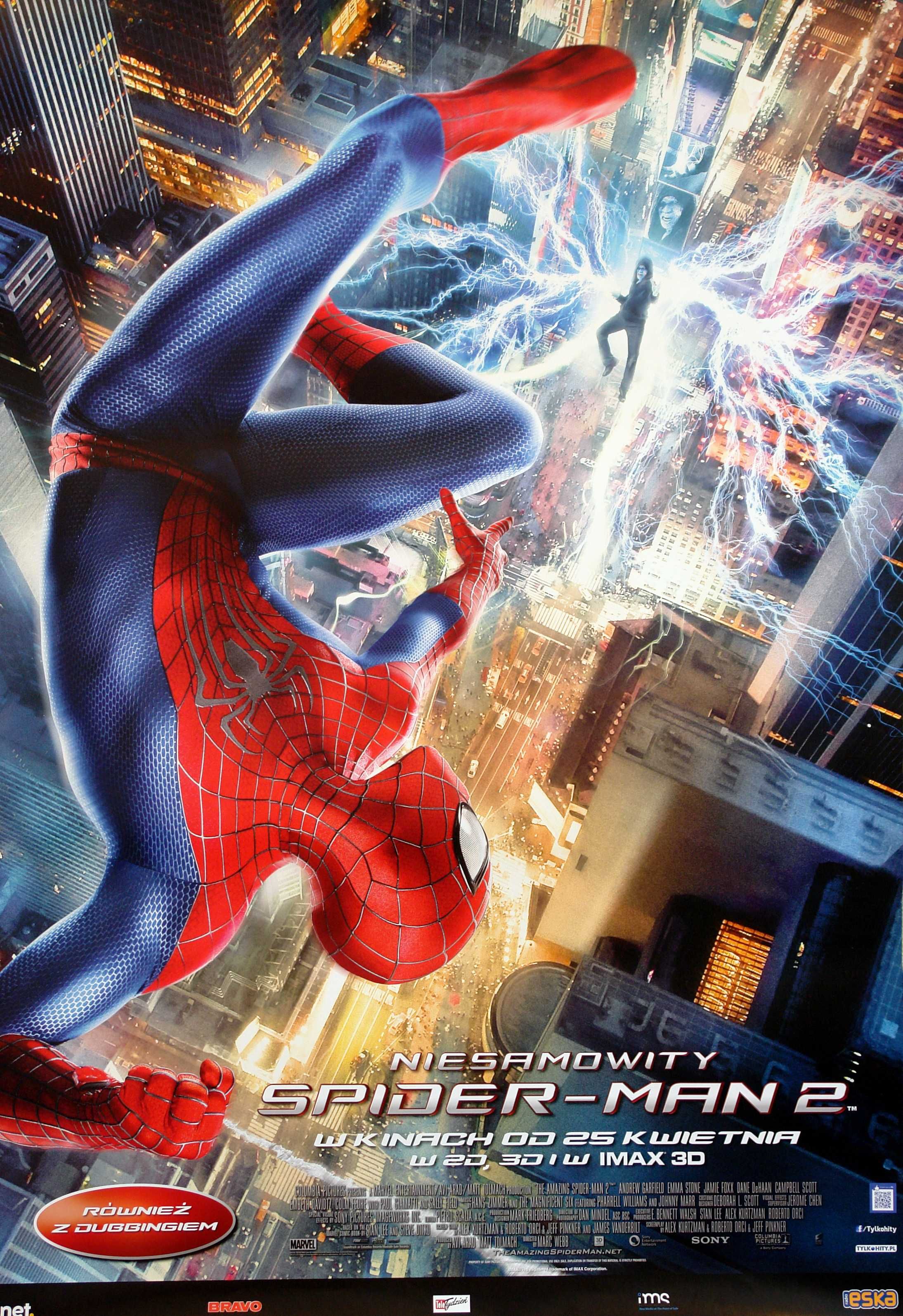 Plakat filmowy - Niesamowity Spider-Man 2