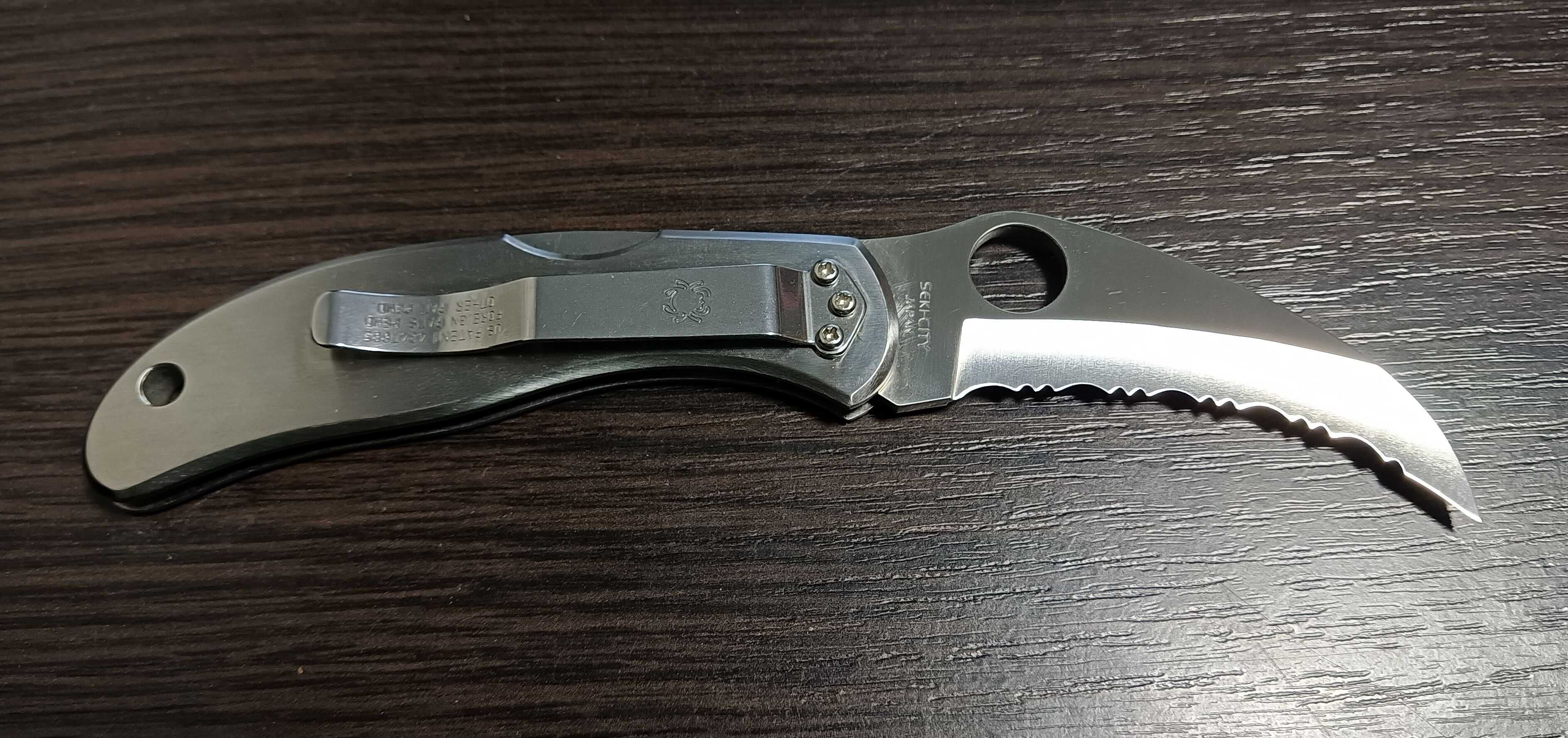 Spyderco Harpy C08S. Колекційна, 1997 рік.