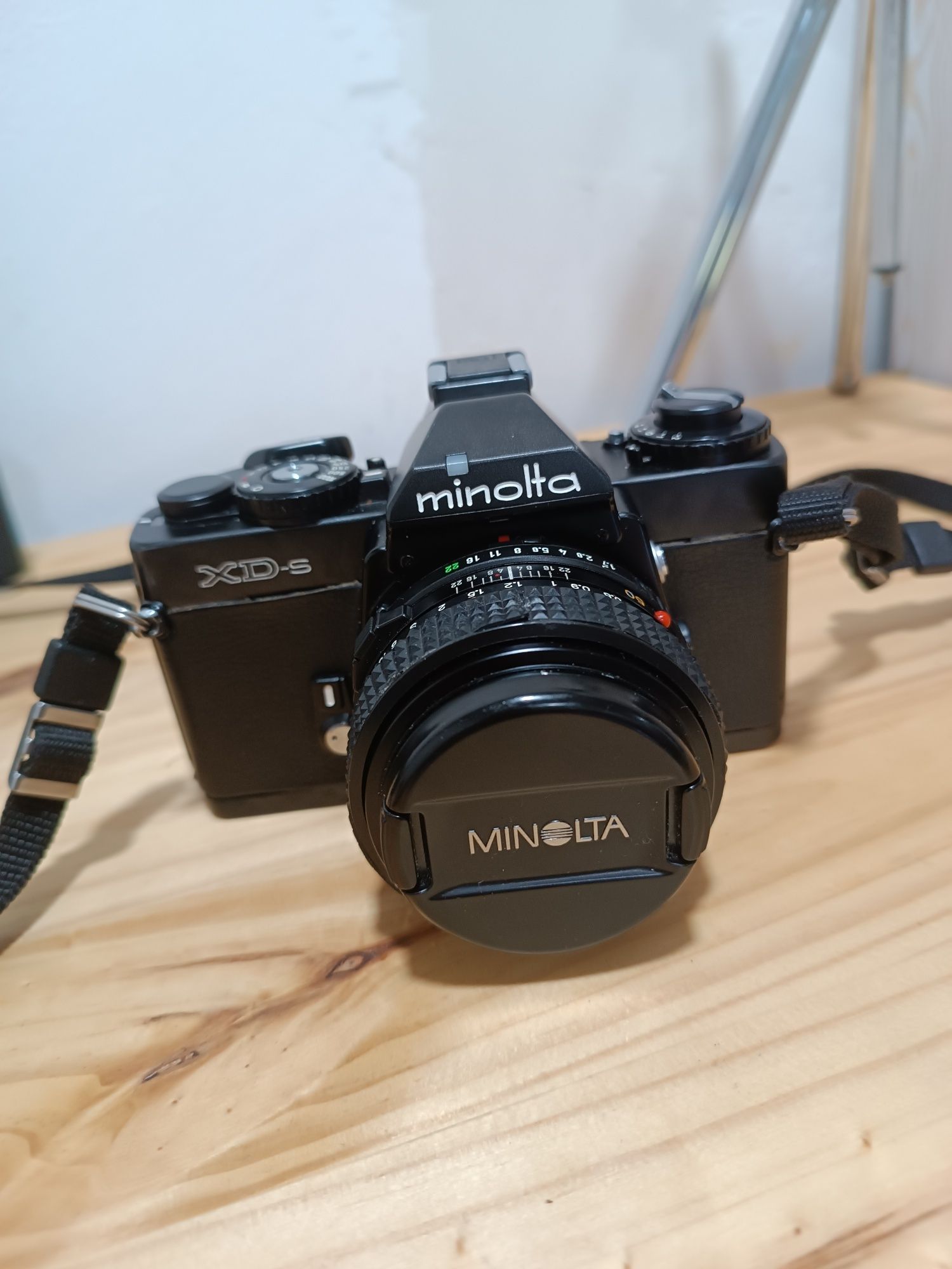 Minolta XD-s muito raro! preta + 50mm 1.7 MD minolta