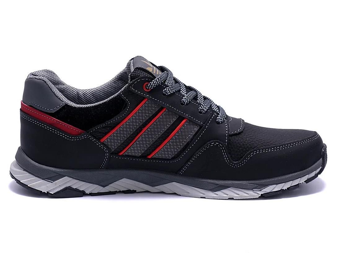 Мужские кроссовки на каждый день кожаные adidas демисезонные адидас