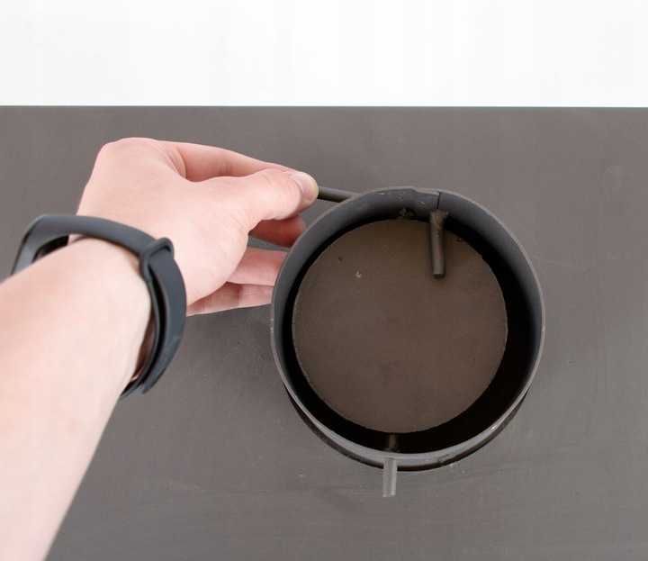 Zestaw PIEC stalowy EKO wolnostojący LEO SZAMOT KOZA + akcesoria