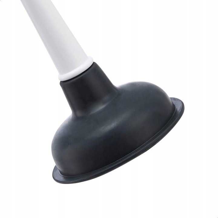 Przepychacz UDRAŻNIACZ Gumowy DO ZLEWU Rur WC Wanny. Duży 47cm SOLIDNY