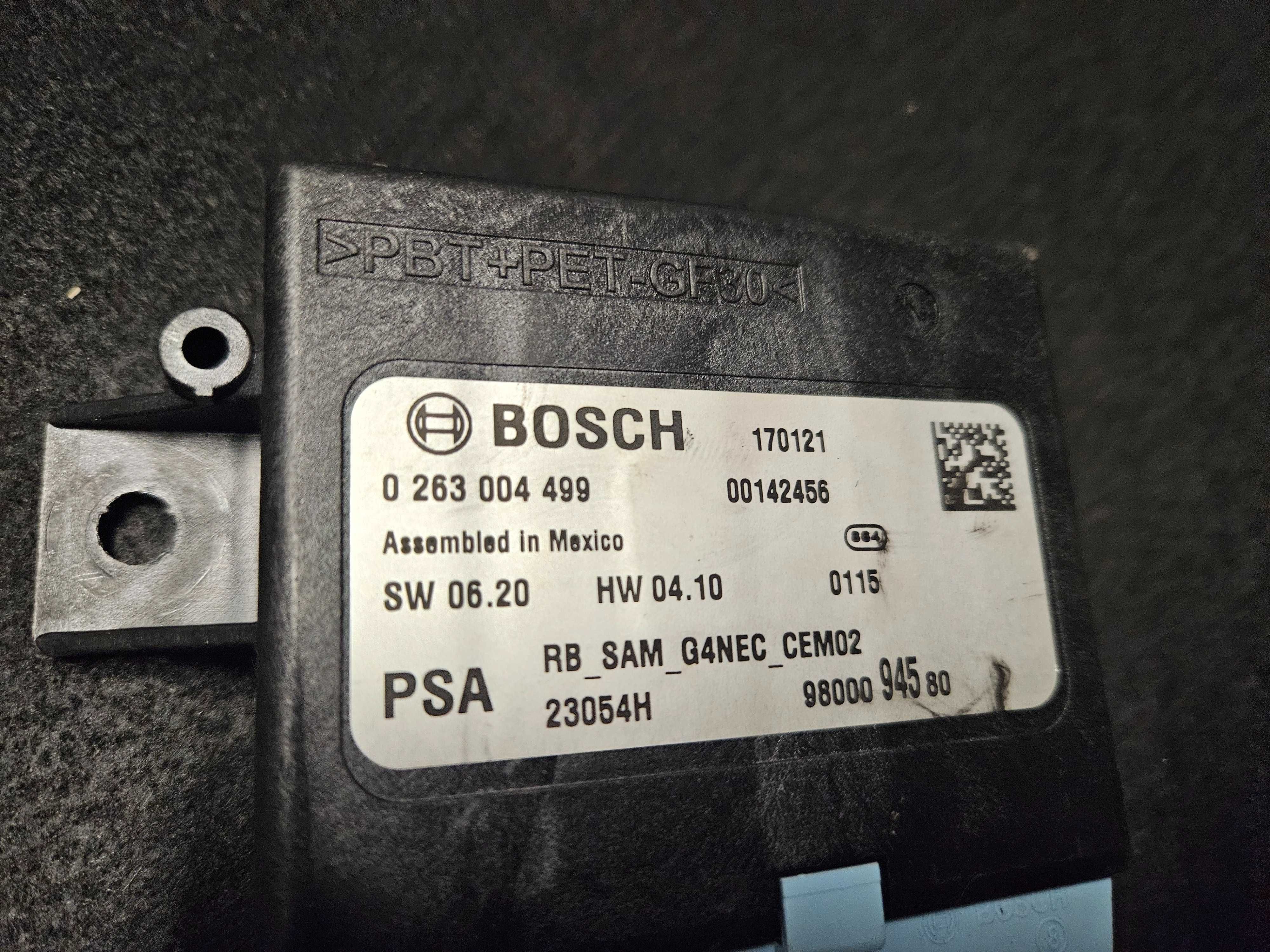 citroen C4 B7 DS4 moduł sterownik PDC czujników przód tył 980,009,4580