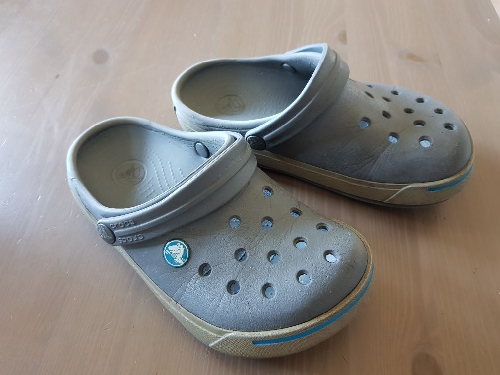 Crocs J2 33-34 szare