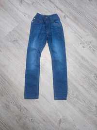 Next 122 7 lat spodnie dziewczęce jeansy rurki super skinny high waist