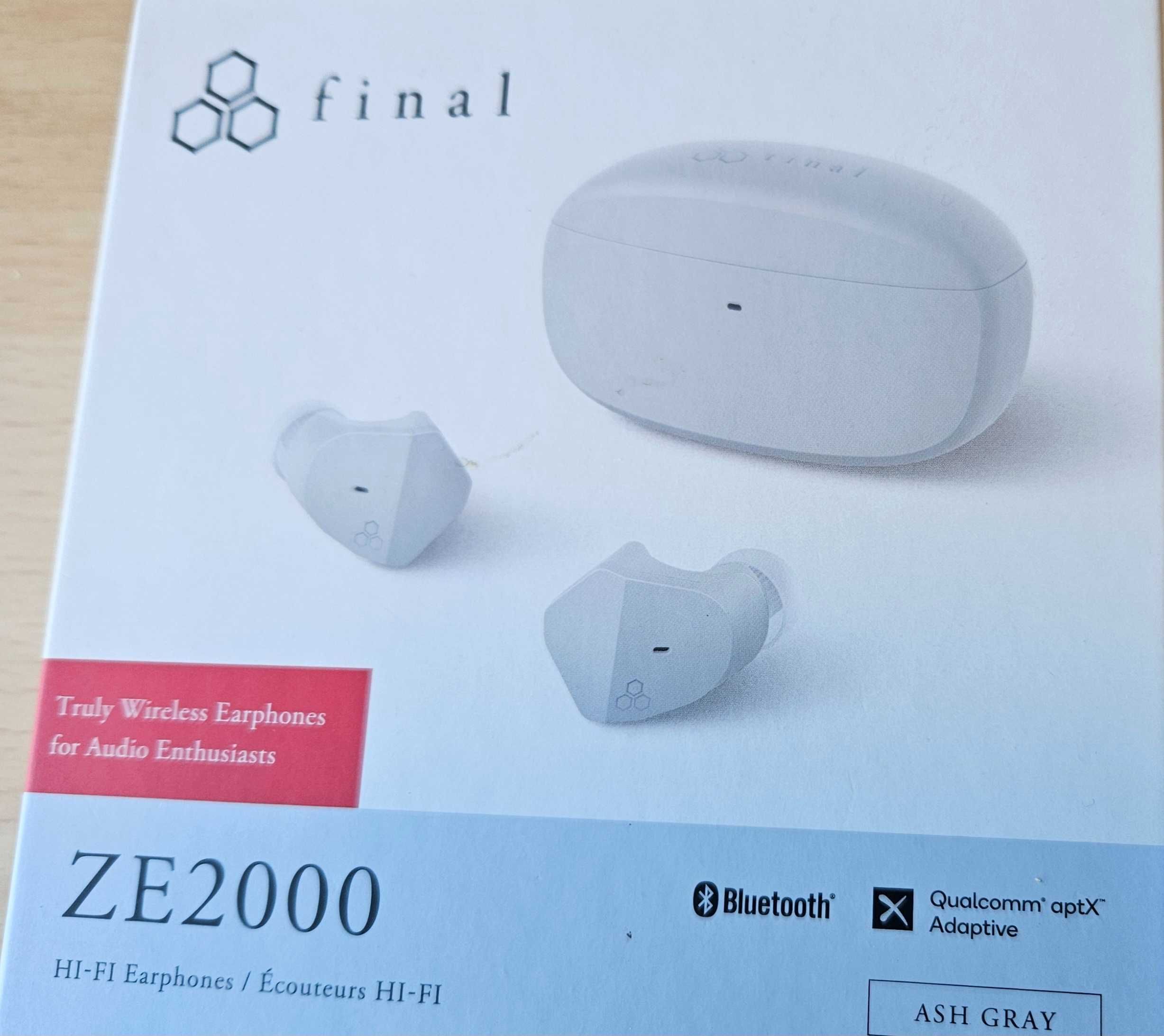 Słuchawki dokanałowe final ZE2000