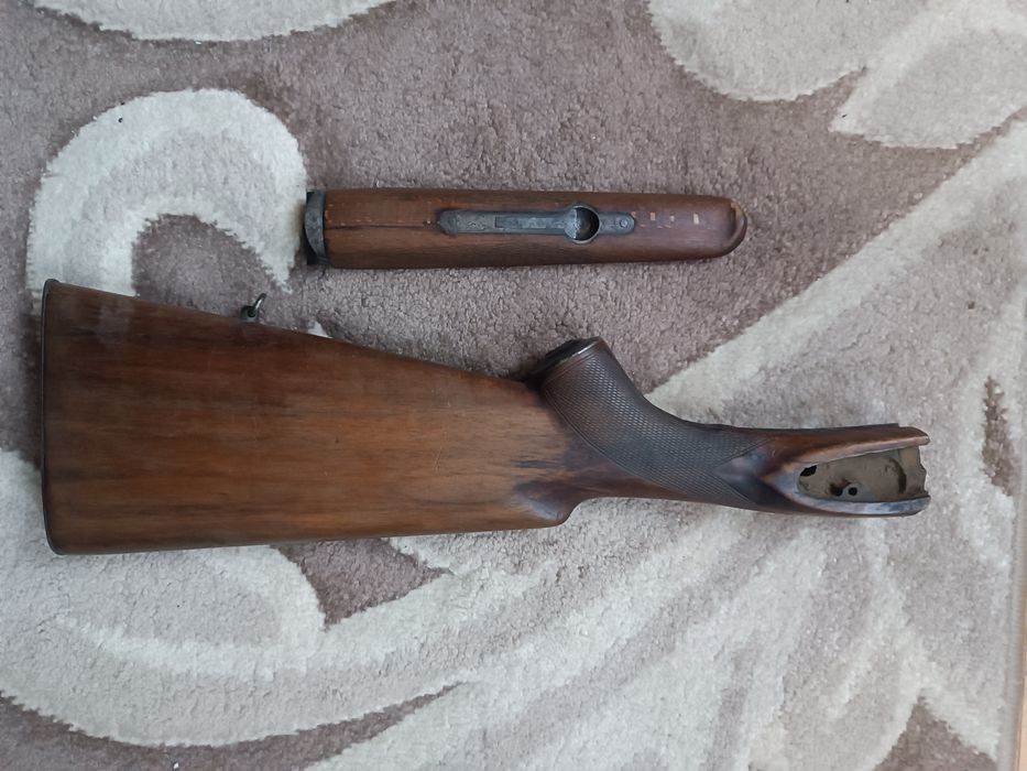 Приклад і цев'є (цевье) дерево ТОЗ БМ. Ціна за все разом.