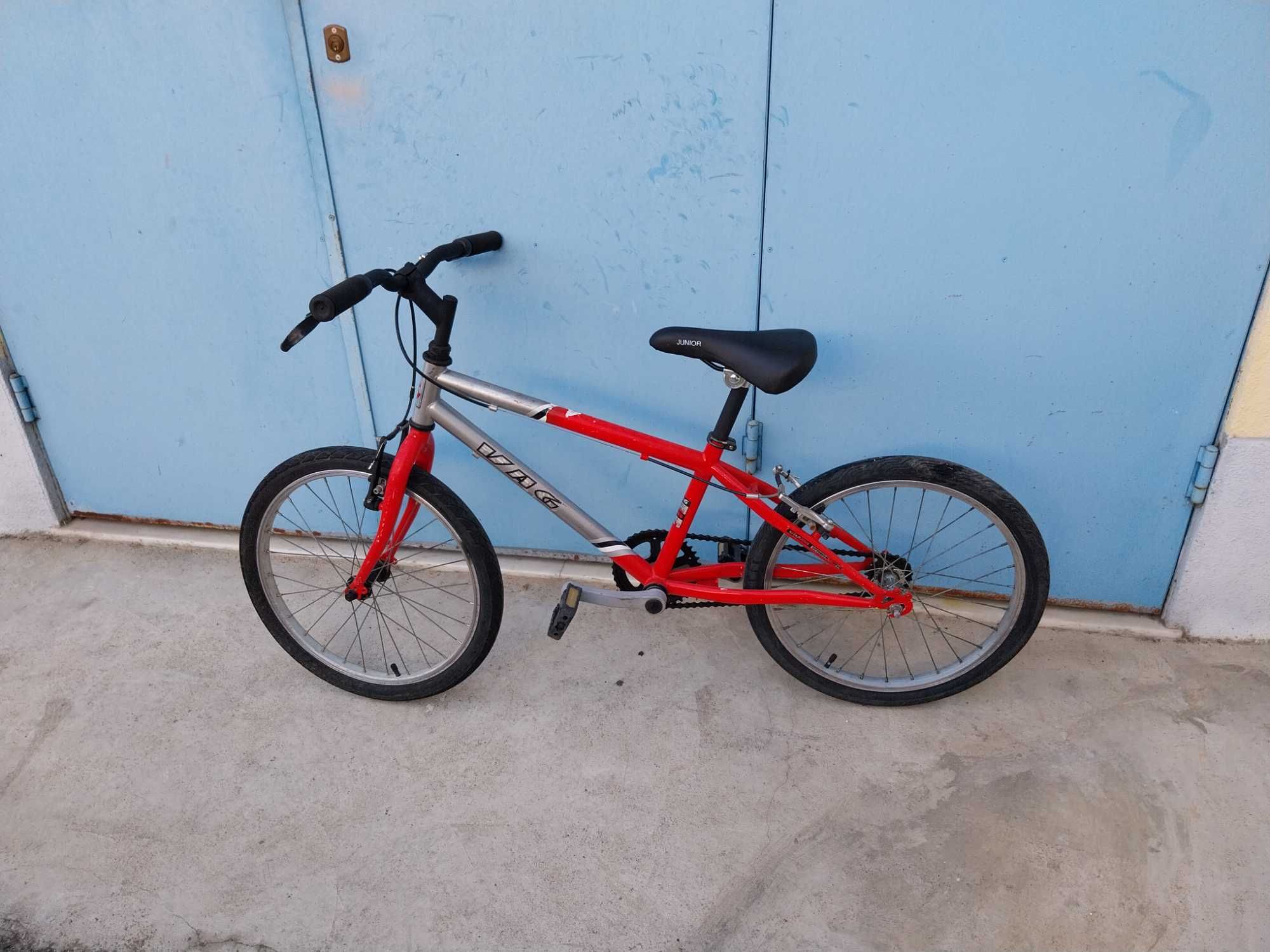 Bicicleta roda 20 para 5 a 10 anos de idade