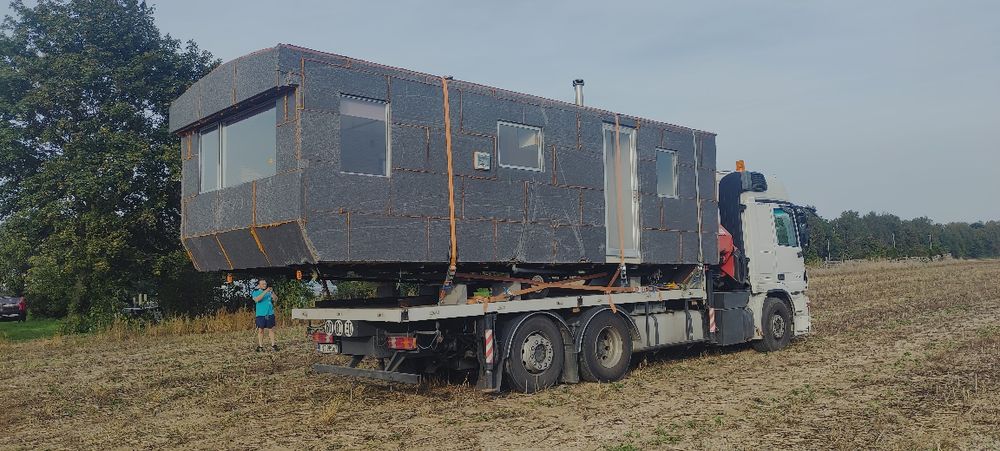 Transport HDS domków holenderskich