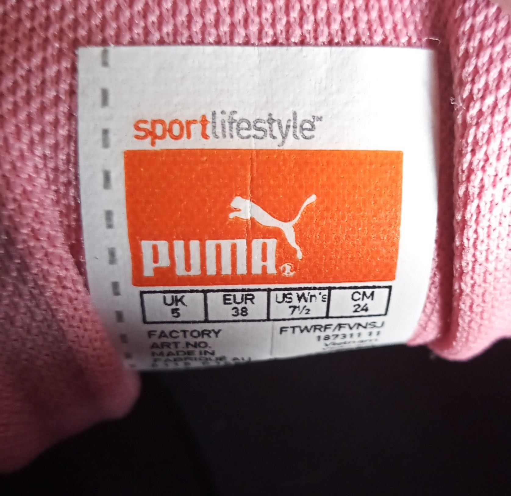 Puma damskie buty sportowe 38