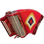 Concertina Hohner Corso - 3ª Voz - Dó Fá