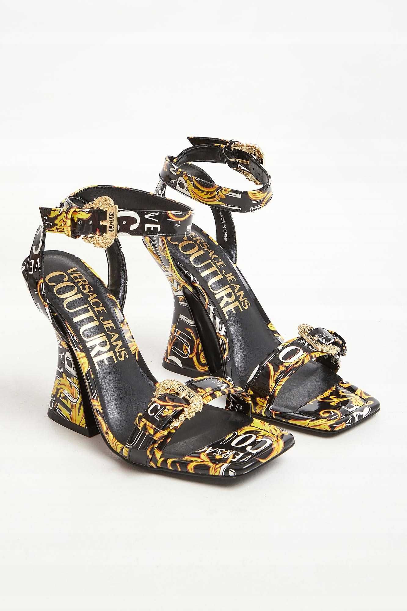 Sandaly  Damskie  NA Obcasie  VERSACE JEANS COUTURE r. 41