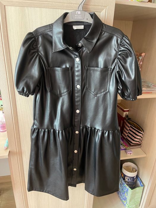 Платье на девочку под кожу