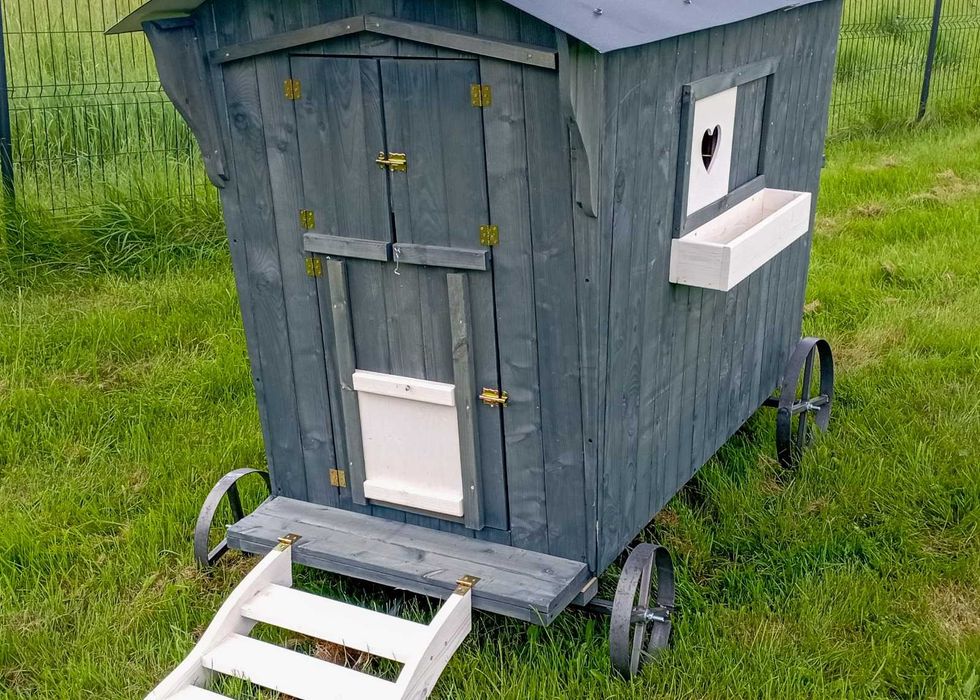 Kurnik Wóz - ocieplony dla 20 kur