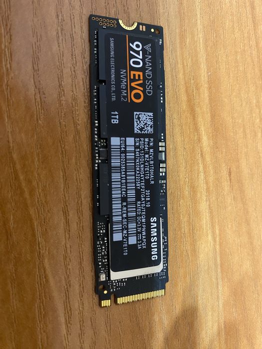 Dysk SSD NVME Samsung 970 EVO 1 TB