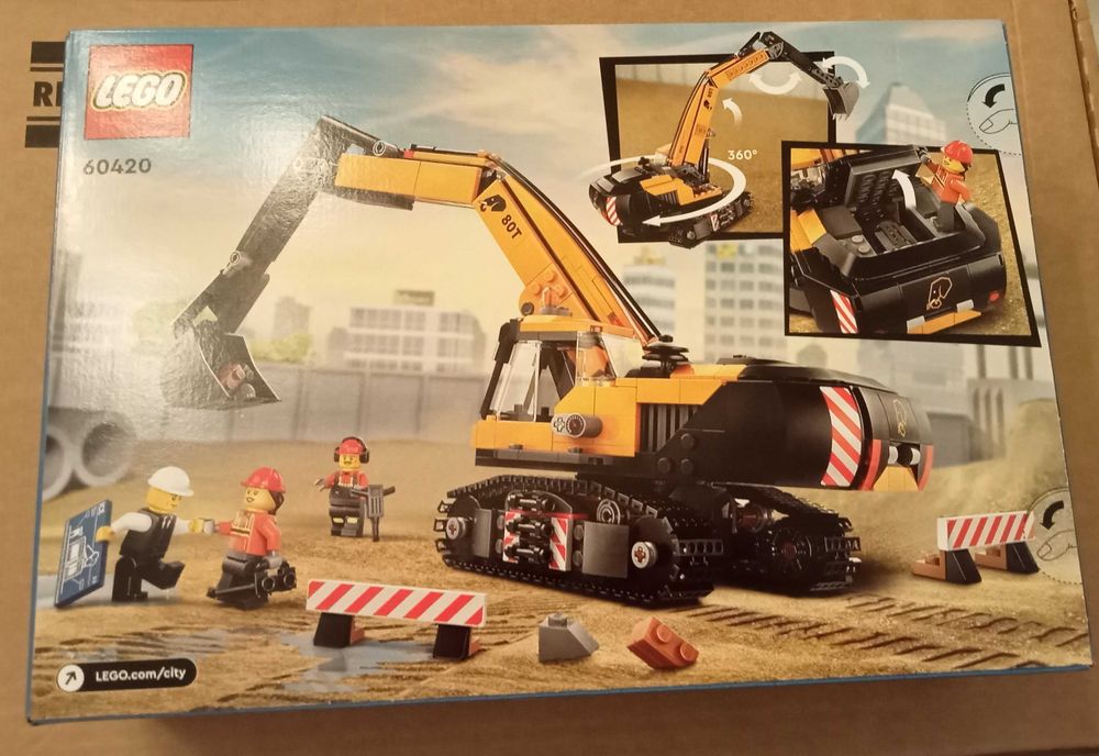 Lego city 60420 Construction Excavator