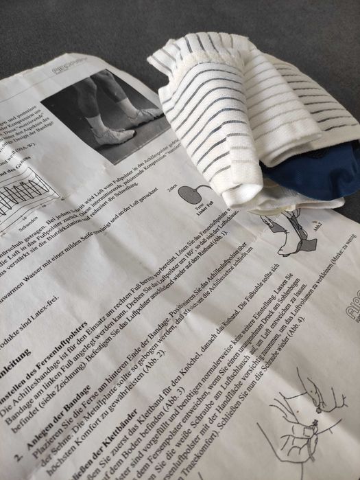 Orteza stawu skokowego, kostka, Achilles , WYPRZEDAŻ, NOWY!