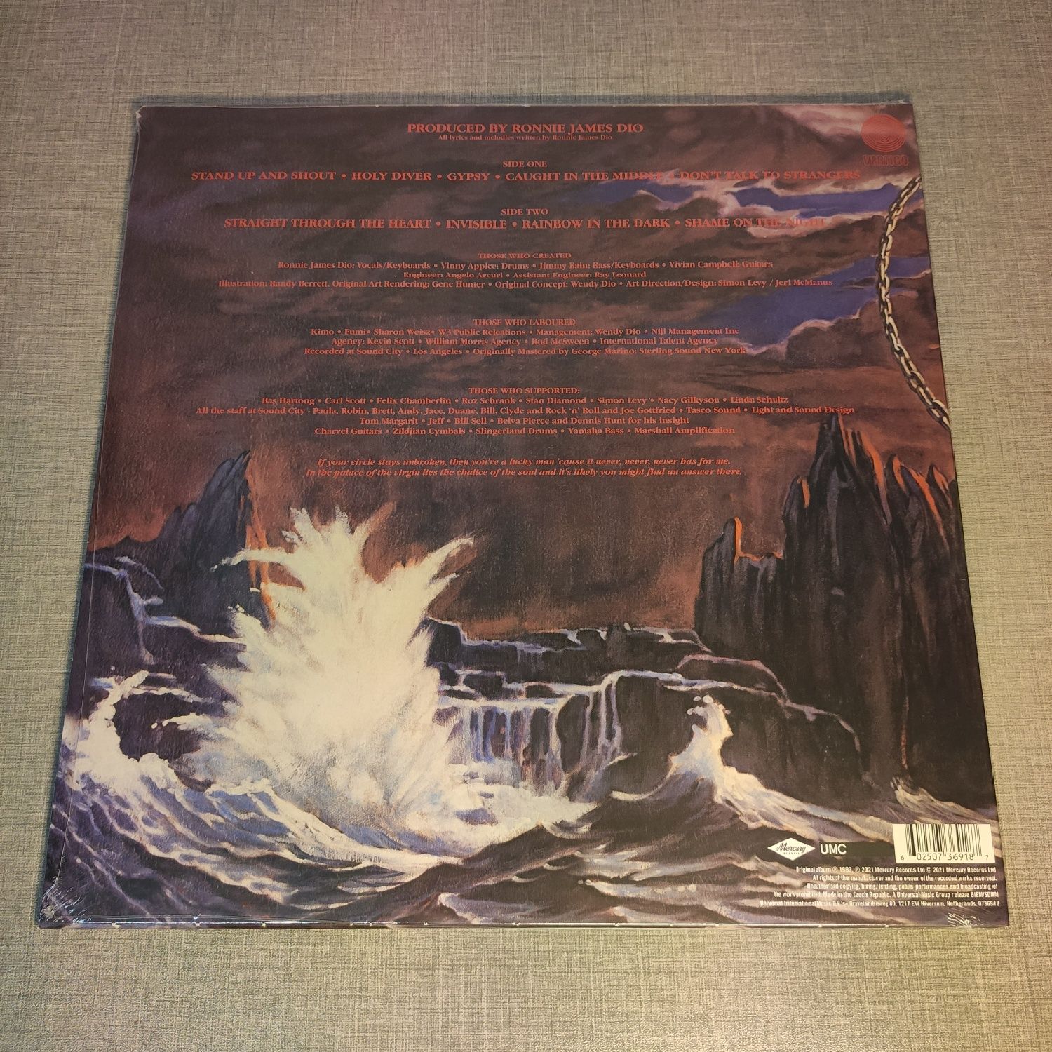 Dio : Holy Diver LP / Виниловая пластинка / VL / Винил