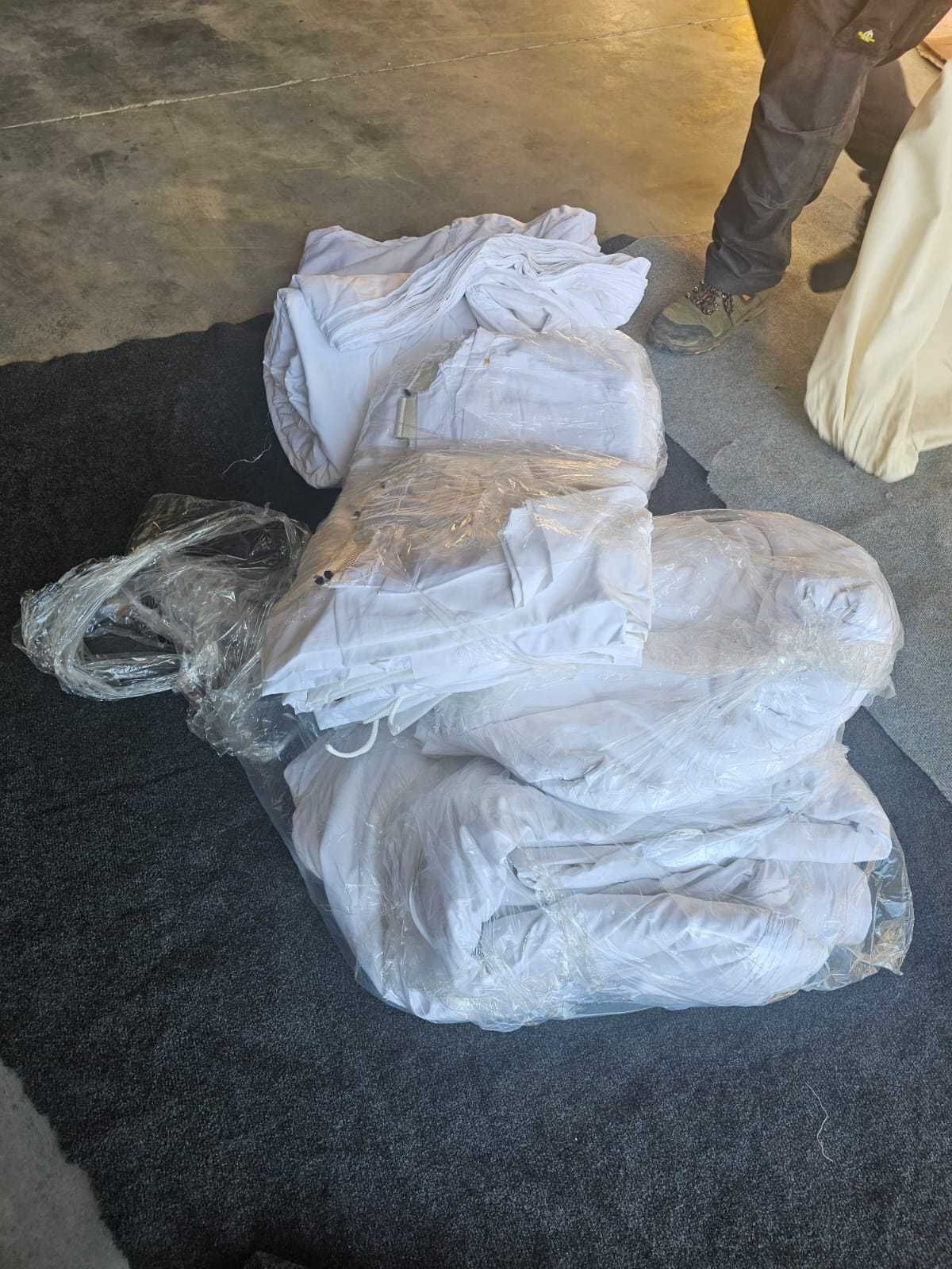 Używana Hala namiotowa bankietowa o wymiarach 15x25x3m sprzedam hale