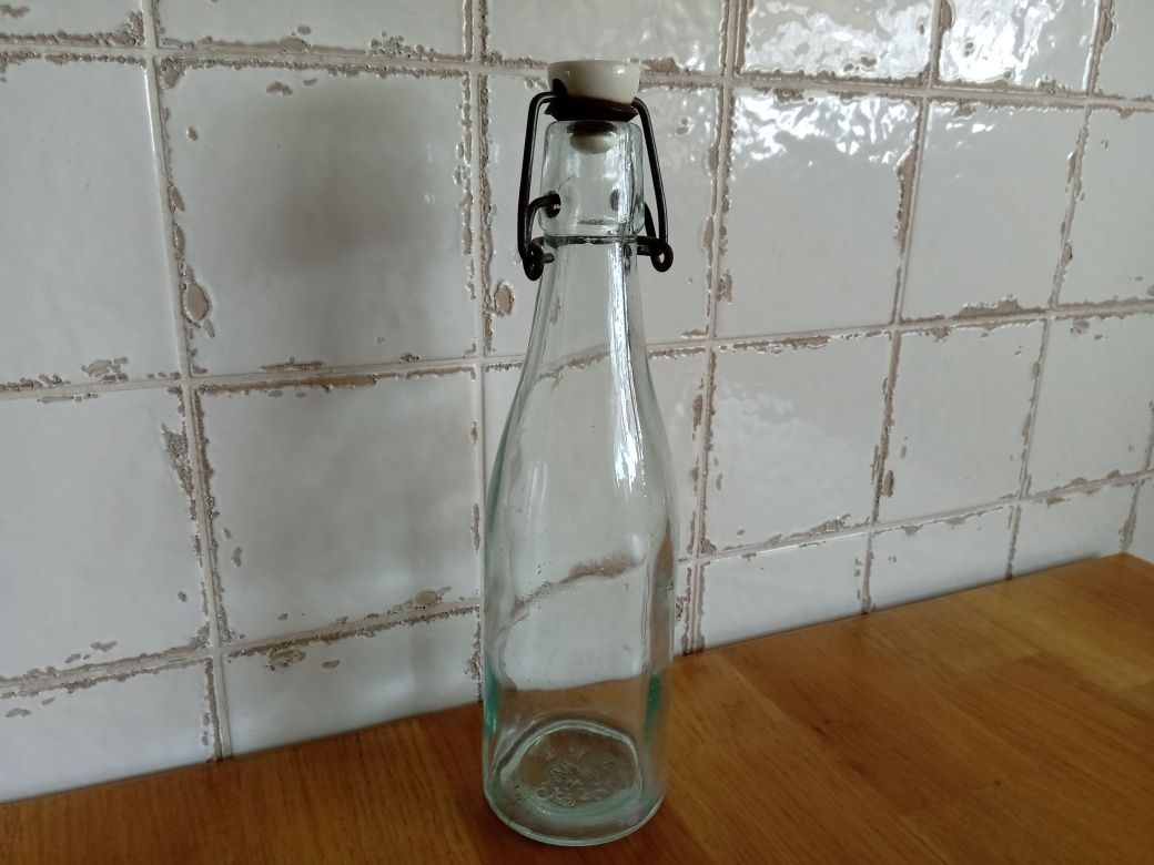 Promo Butelka oryginalna po oranżadzie z lat 70