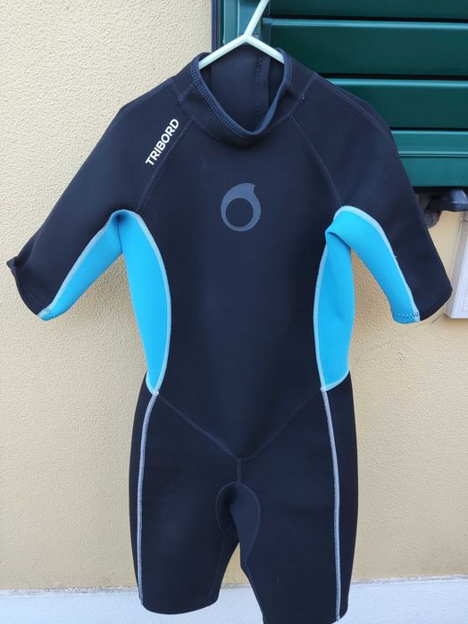 Fato bodyboard - Tribord - 10 anos - Óptimo estado