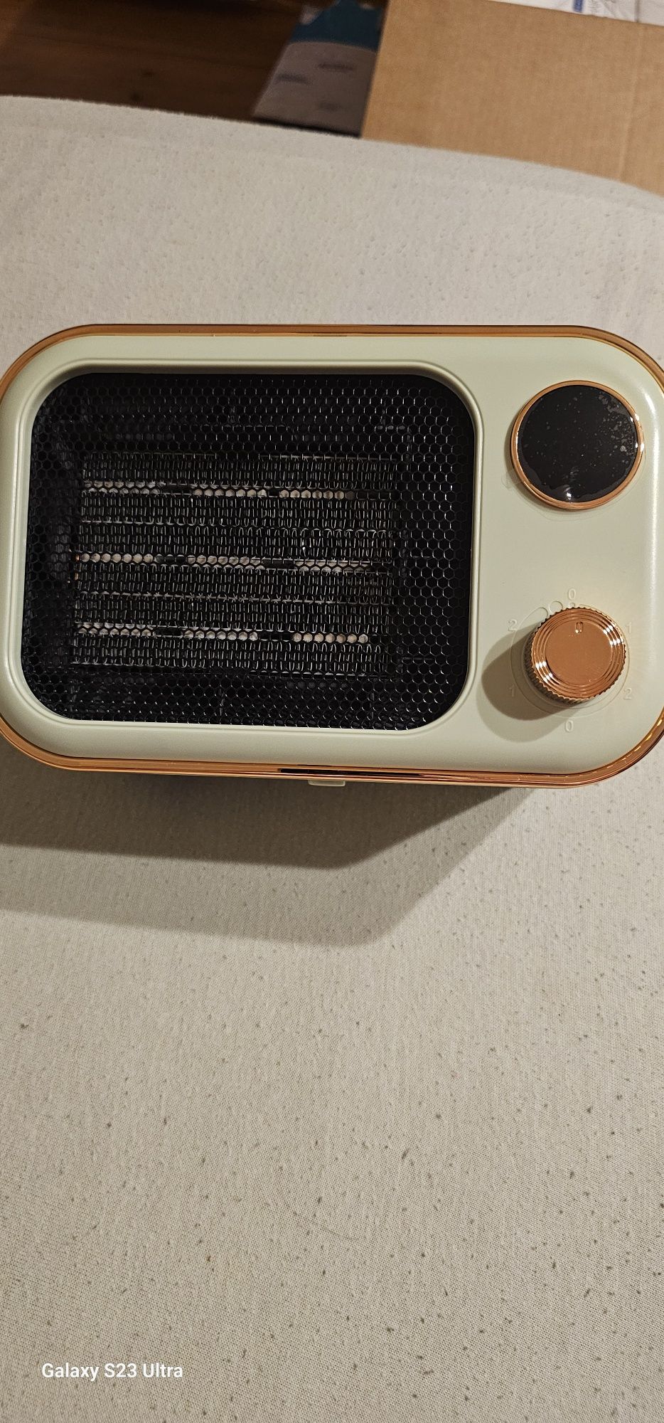 Grzejnik farelka retro radio