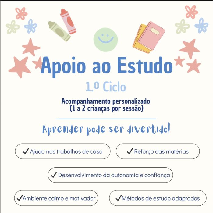 Apoio ao estudo 1ºciclo