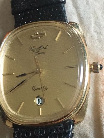 Relógio Cupillard Reime,vintage,ouro plaque  ,clássico