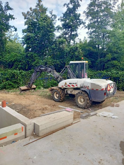 Wynajem koparki z operatorem