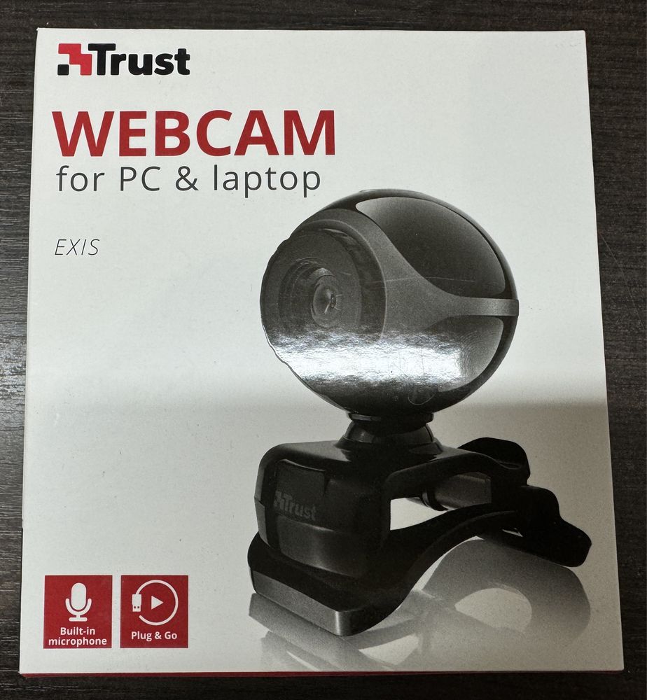 Trust webcam, kamera internetowa NOWA