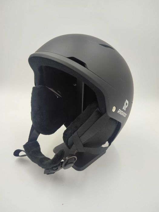 RIOROO Kask narciarski czarny rozmiar S 52-55cm