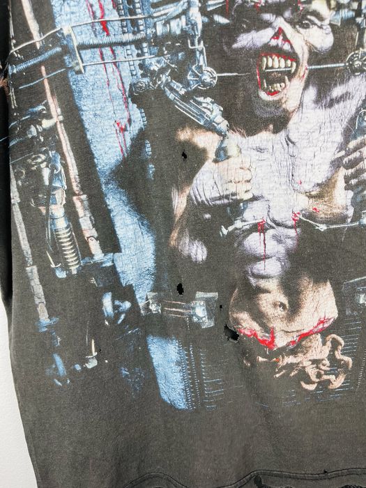 Szara koszulka Iron Maiden The X Factor Tour T-shirt rozmiar XXL fit L