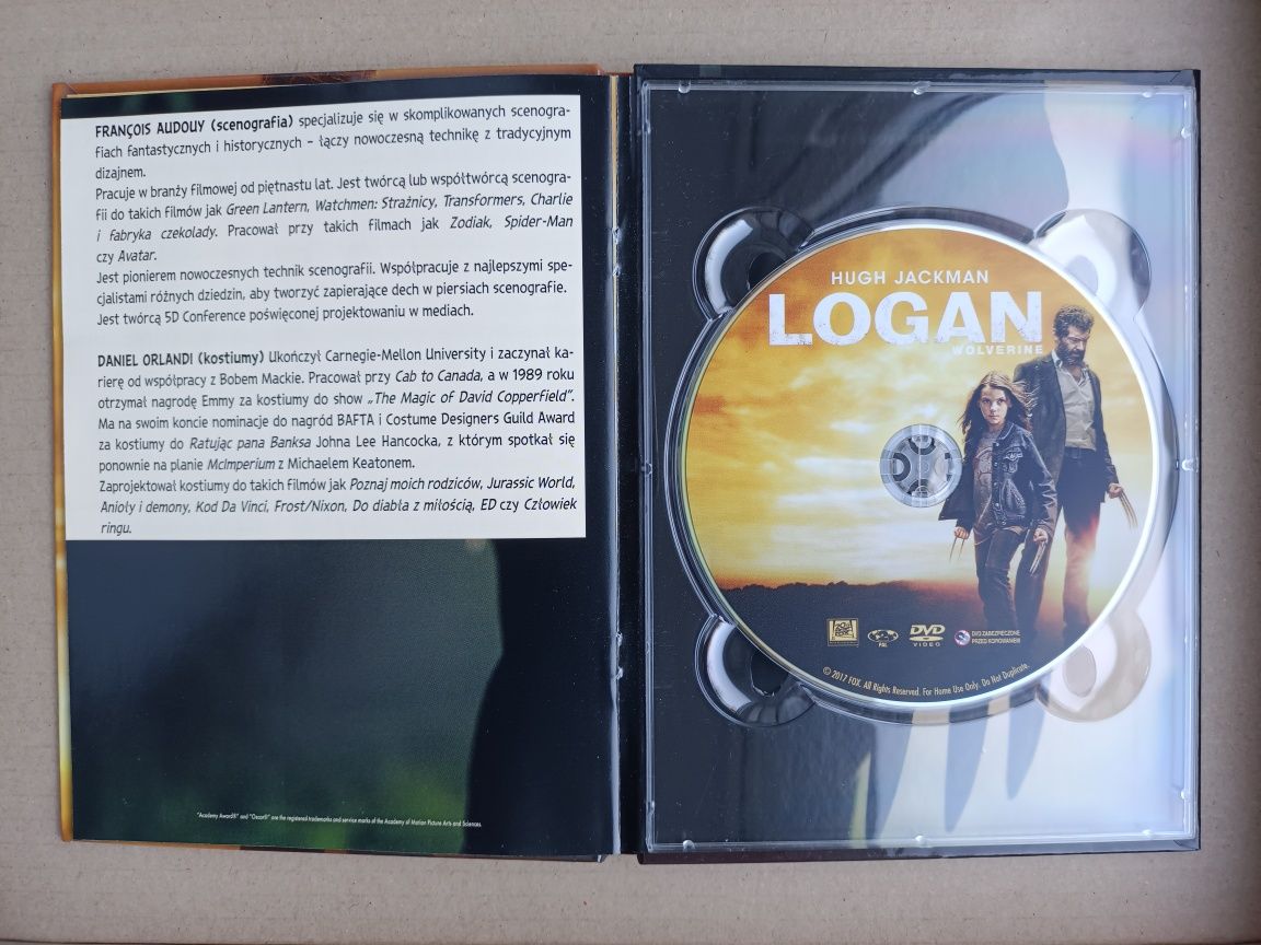 Logan: Wolverine, Marvel, X-Men film DVD