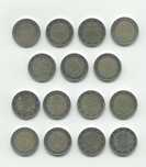 24 Moedas Comemorativas de 2 Euros - ALEMANHA
