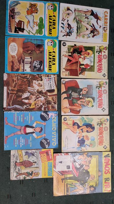 Lote 29 Livros de Humor BD e Cartoons