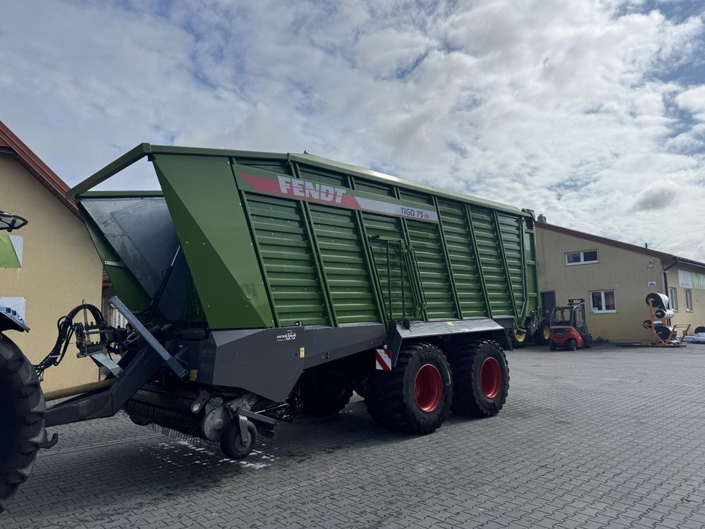 Przyczepa samozbierajca Fendt Tigo 75 xr nie strautmann krone