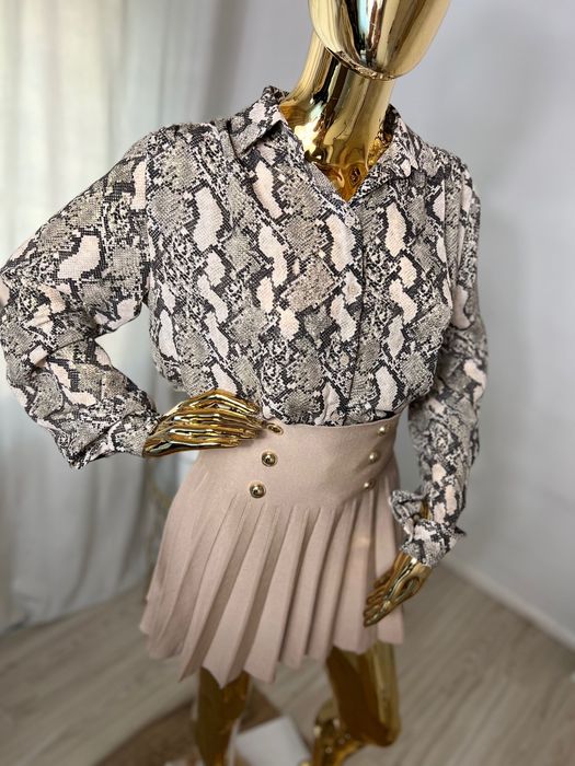 Koszula w wężowy print