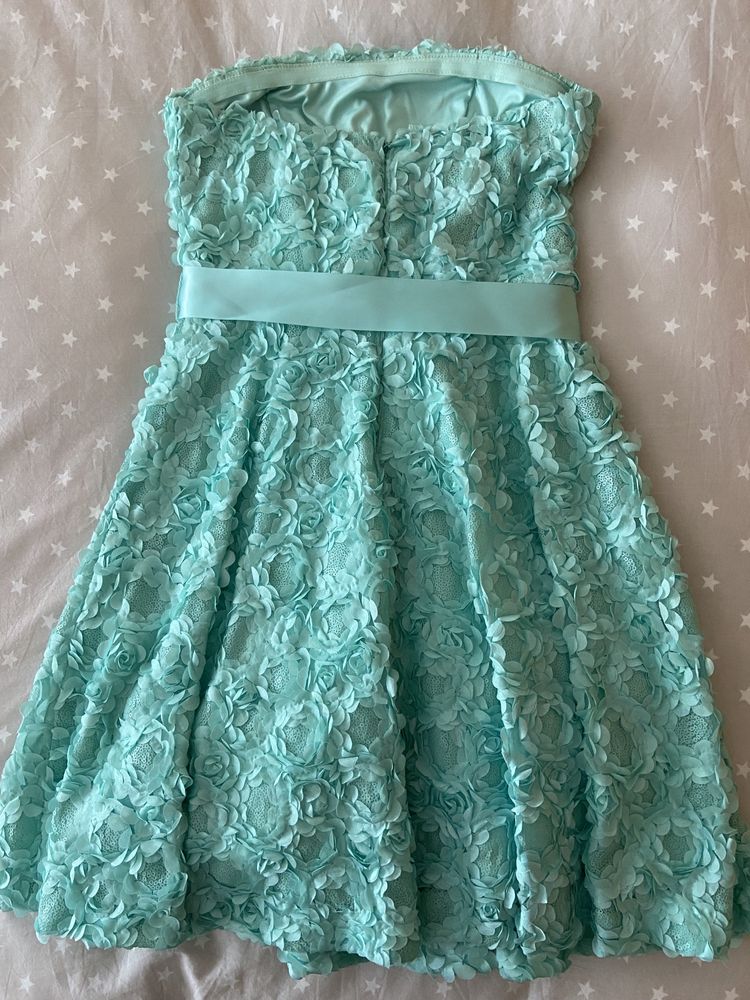 Vestido Verde Água