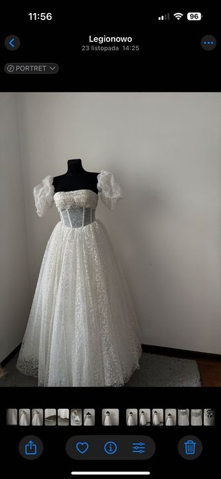 Manekin do sukni i innych ubrań