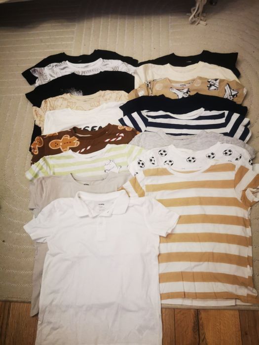 Paka ubrań chłopięce 128 134 sinsay