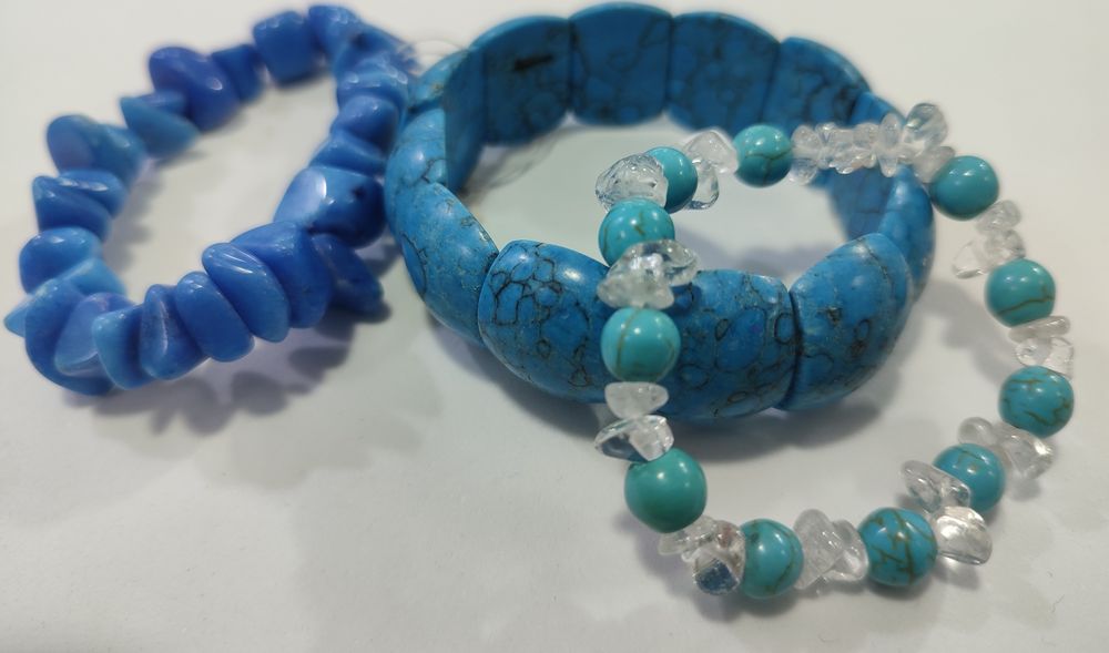 Fios Pendentes Turquesa