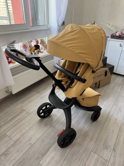 Коляска 2 в 1 Stokke Xplory X, колір: Golden Yellow