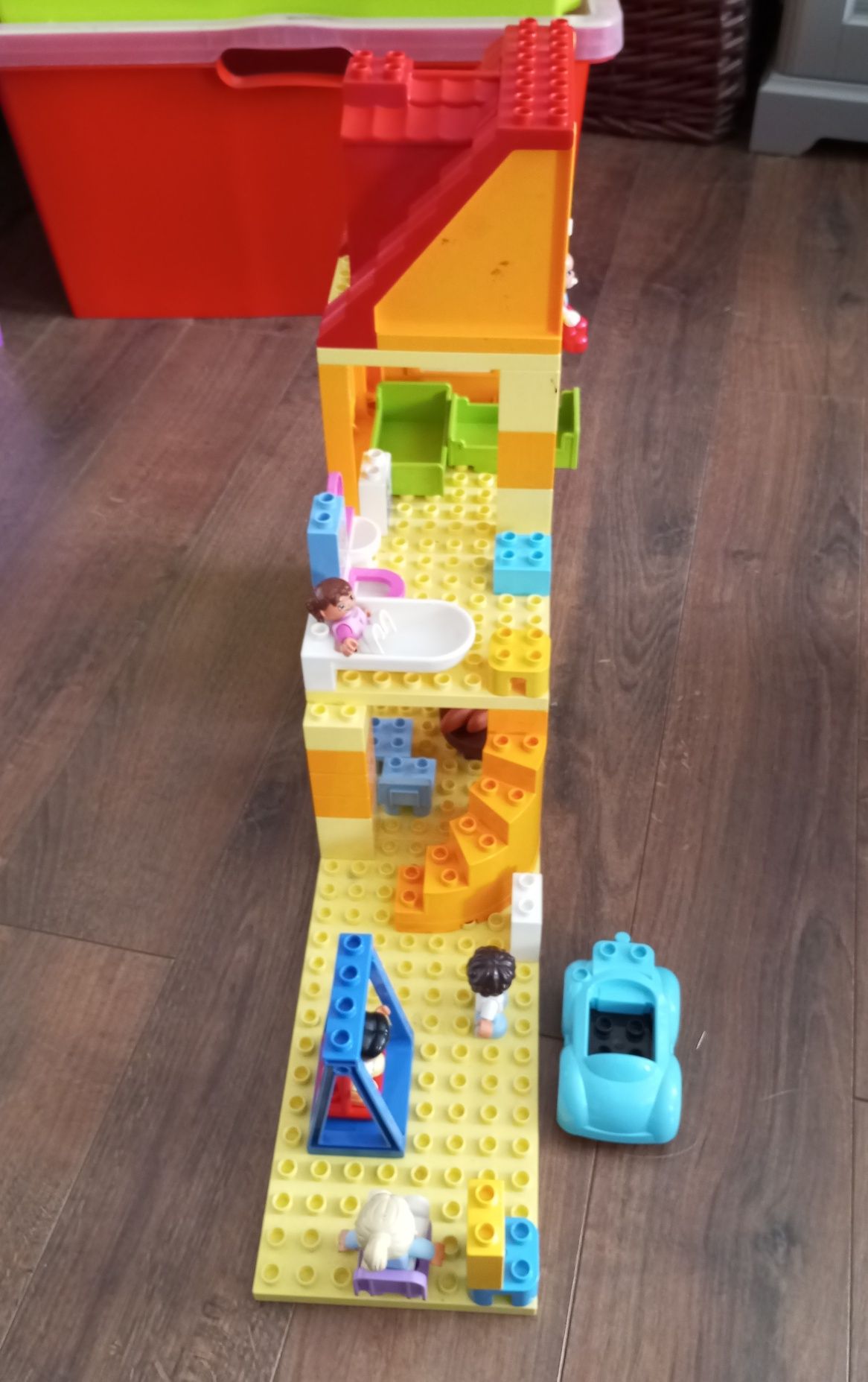 Mega zestaw klocków konstrukcyjnych domek Lego DUPLO