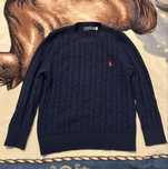 Malha ralph lauren navy blue