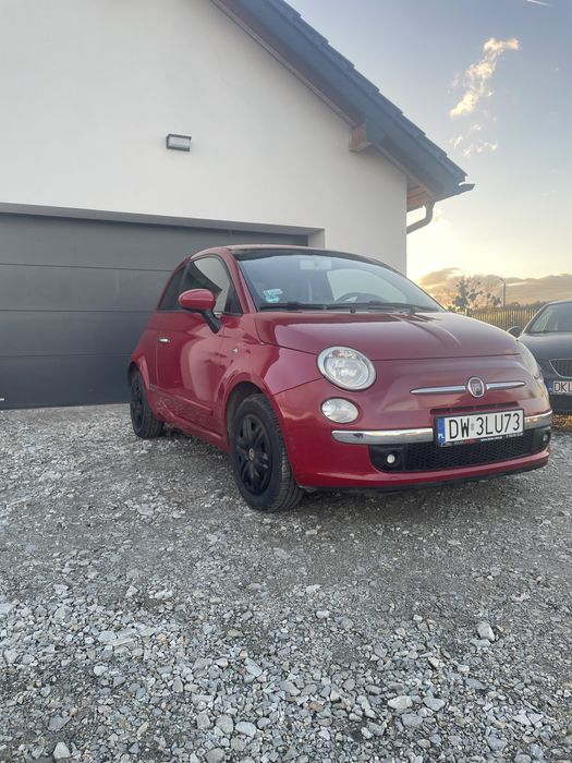FIAT 500 1.2 Benzyna – półskóry, klima, serwisowany, świeże naprawy