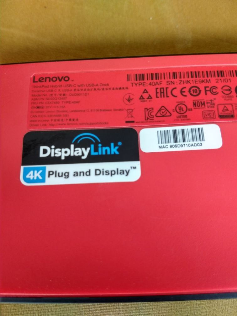 Stacja dokująca Lenovo