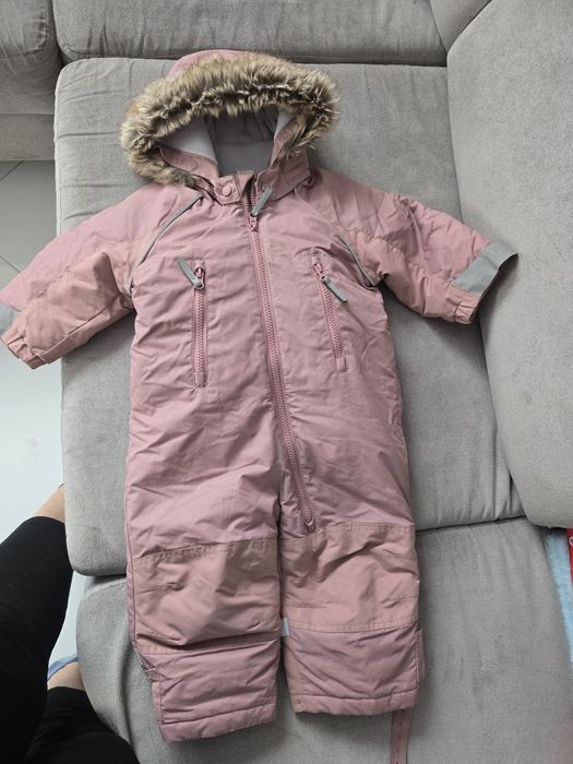 Kombinezon zimowy dla dziewczynki r.80