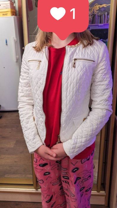 Курточки  для девочки б/у 8-9-10лет