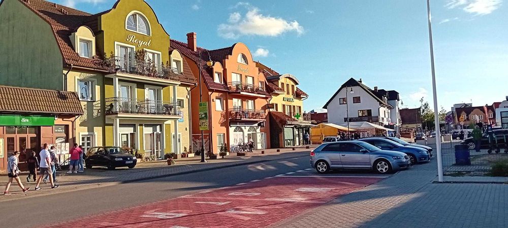 Pokoje w centrum Łeby, parking, wifi